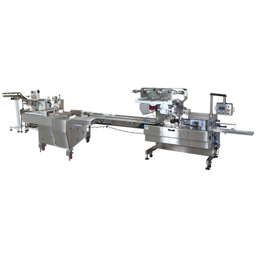 Silver Automatic Biscuit Packaging Machine