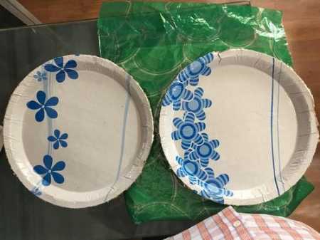 Disposable Printed Paper Plates For Event And Party Supplies