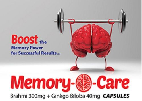 Memory-O-Care Brahmi And Ginkgo Biloba Herbal Capsules