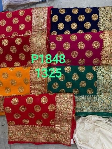 Multi Color  Fancy Designer Sarees