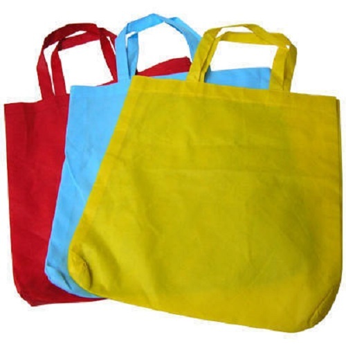 Non Woven Carry Bags - Single Compartment, Lightweight, Easy to Carry Design, 25x30 Size, Embossed Surface with Handle