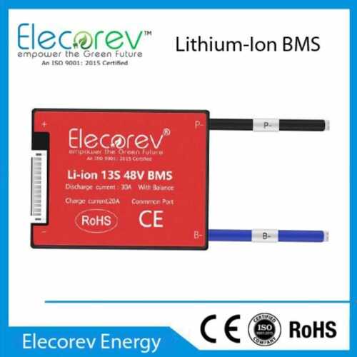 Plastic Li-Ion 13S 48V Bms With Waterproof For Electric Vehicle Cas No: 112-02-7