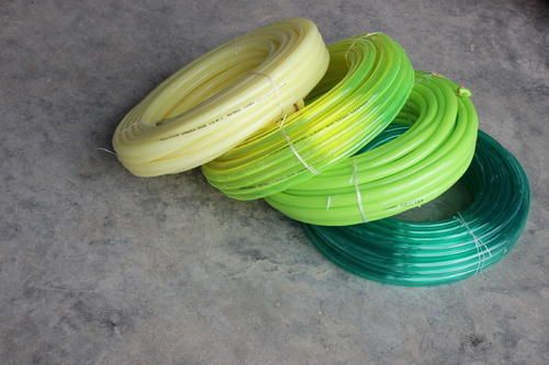 PVC Green and White Petrol Milky Pipes, Size: 1/2 inch