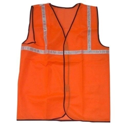 Skin Friendly Sleeveless Road Reflective Jacket