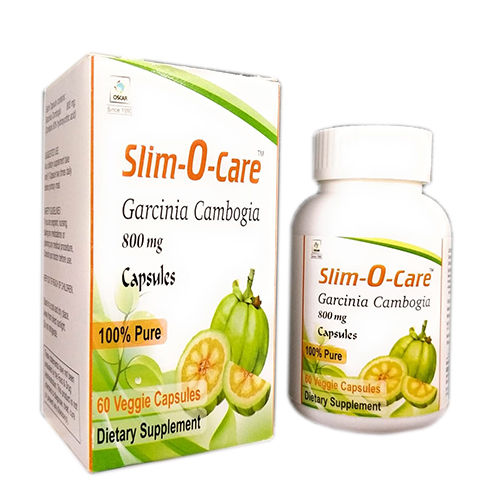 Slim-O-Care Garcinia Cambogia 800 MG Weight Loss Capsules