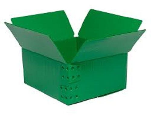 Matte Lamination Tear Resistance Reusable Green Corrugated Packaging Boxes