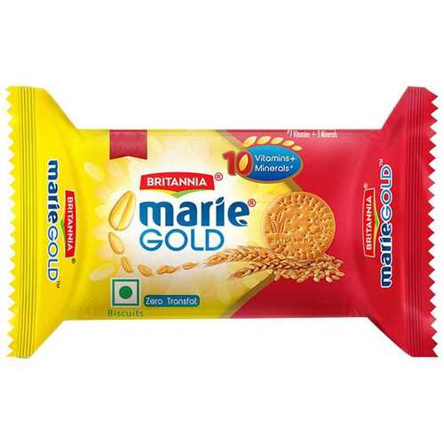  68 Grams, Sweet And Delicious Healthy Round Glucose Marie Gold Biscuit Usage: Man