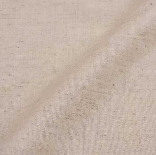 Light Brown 45 Inches And 30 Yarn Count Lightweight Plain Khadi Fabric 