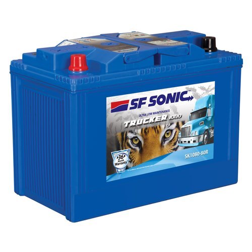 Automotive Batteries - Plastic 12 Volt 32 Kilograms | Shock & Heat Resistance Portable Design Lightweight & Vibration Free Easy to Install
