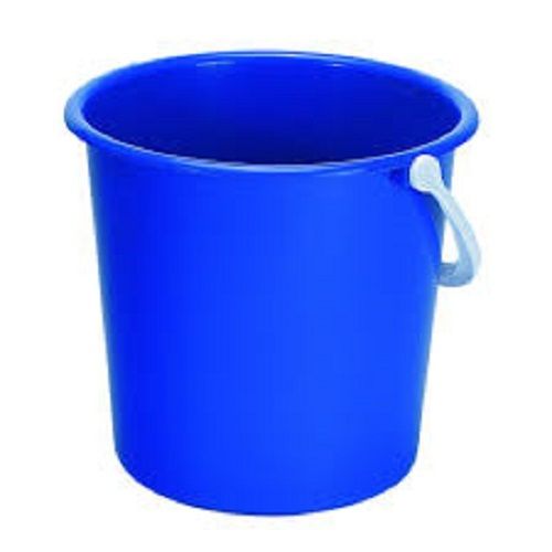 Blue Crack And Leak Resistance Plain Plastic Bucket