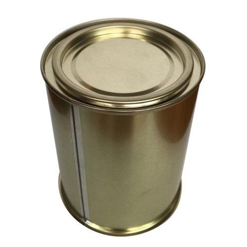 Durable And Corrosion Resistant Round Shape Tinplate Food Container For Household