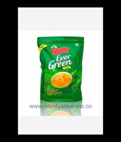 Green Printed Tea Packaging Pouches, 100-1000 Gram Packaging Size