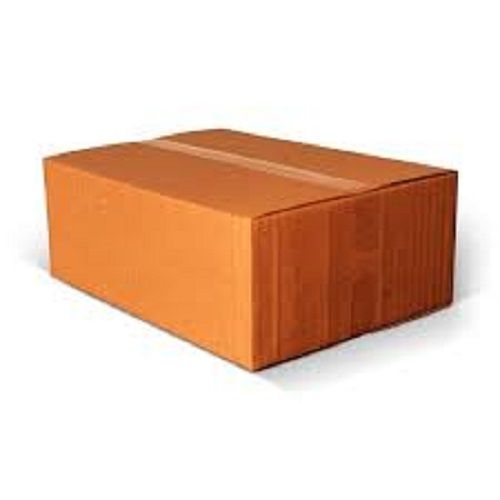 High Strength And Eco Friendly Recyclable Rectangular Brown Carton Box