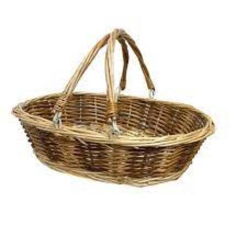 PICNIC BASKET WITH LID &amp; HANDLE