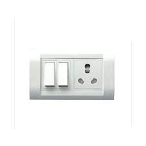 Shock Poof White Electrical Switch Board