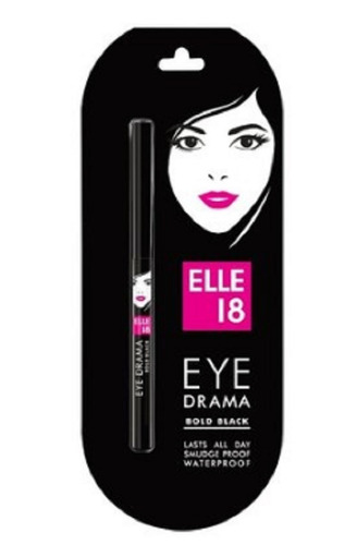 स्मज एंड वाटर प्रूफ लॉन्ग लास्टिंग एले 18 आई ड्रामा बोल्ड ब्लैक स्टिक काजल