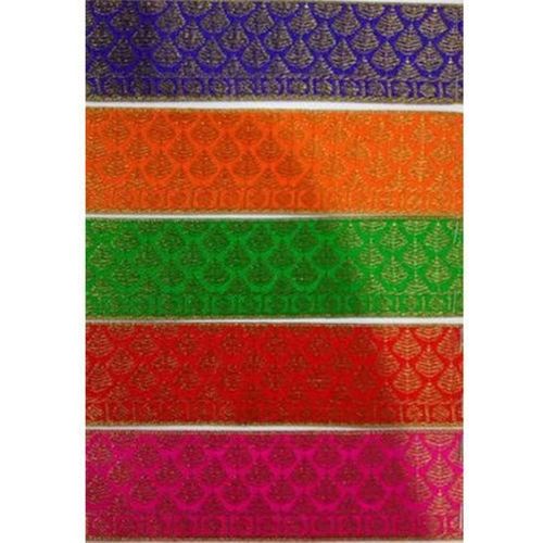 Uni Color Fancy Banarasi Lace