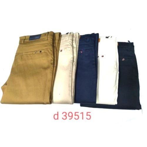 Uni Color Plain Regular Fit Cotton Pants