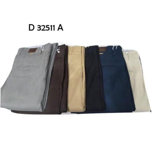 Uni Color Straight Fit Cotton Pants