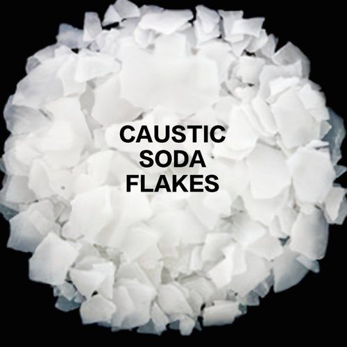 White Industrial Caustic Soda Flakes