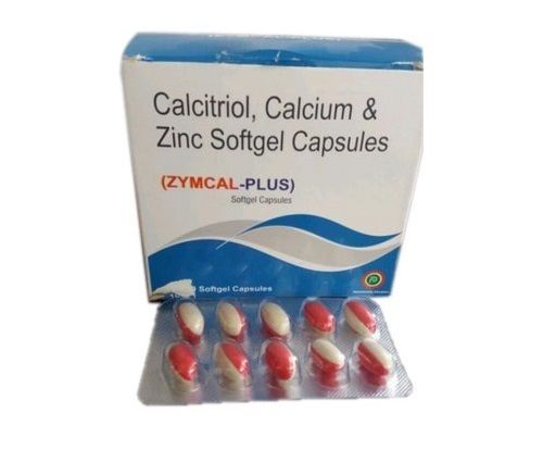 Calcitriol Calcium And Zinc Softgel Capsules Recommended For: Doctor