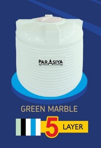 Green Marble Heat Resistance And Good Strength Five Layer Plastic Water Tank 