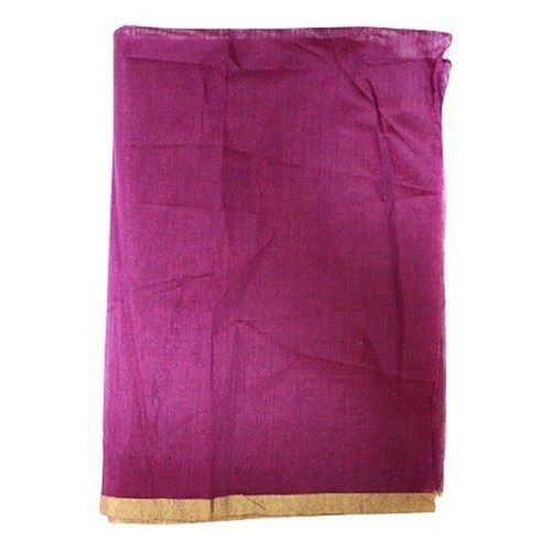 Pink Color Chanderi Fabric