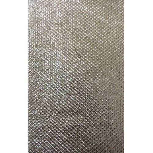 Silver Color Diamond Jari Fabric