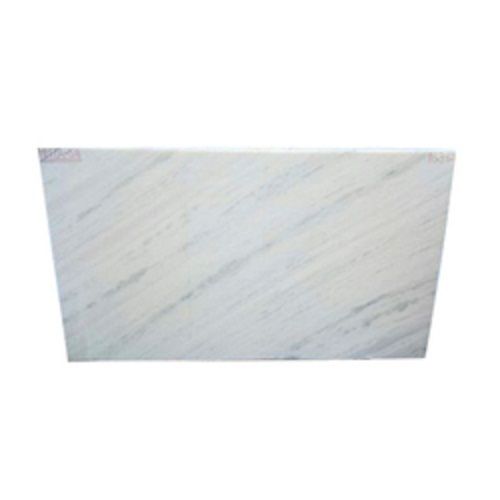 Stain Resistant White Marble Slabs For Flooring, Thickness 15 mm