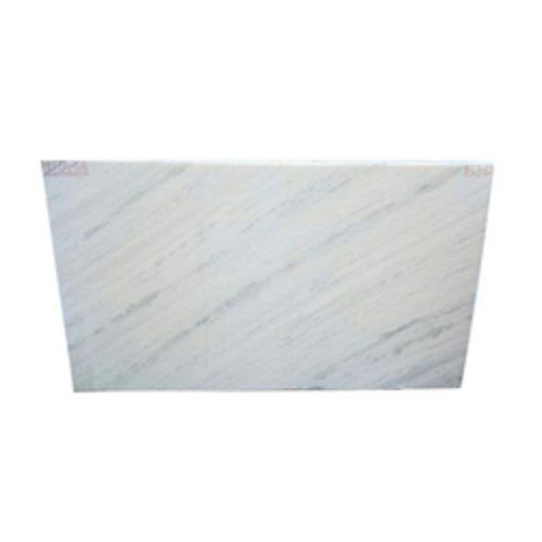 Stain Resistant White Marble Slabs For Flooring, Thickness 15 Mm Density: 25.2 Kilogram Per Litre (Kg/L)