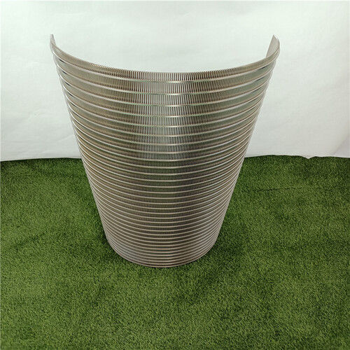 Washable Stainless Steel 316 L Sieve Bend Screen Wedge Wire Mesh