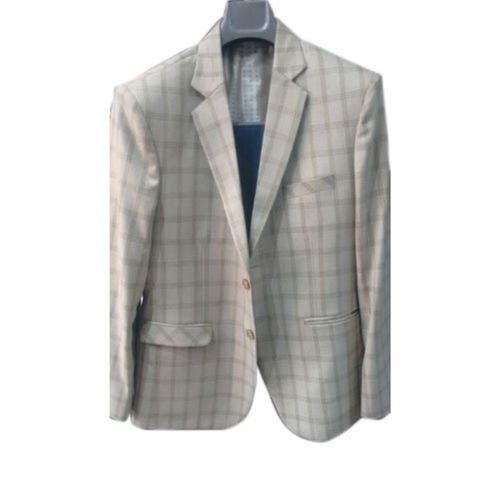 Green White School Uniform Blazer