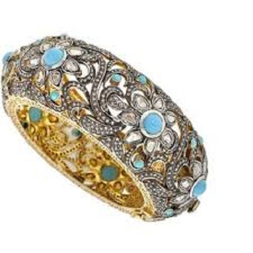 Women Party Wear Stone Work Fancy Bangles