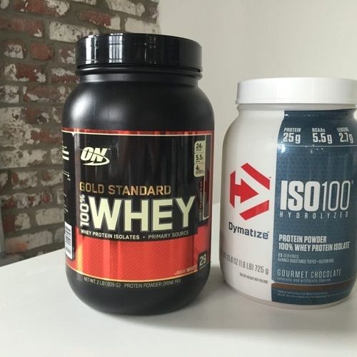 Grey 100% Optimum Nutrition Whey Protein Powder