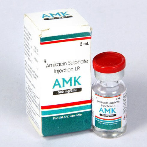 Amk Amikacin Sulphate Antibiotic Injection, 2 Ml