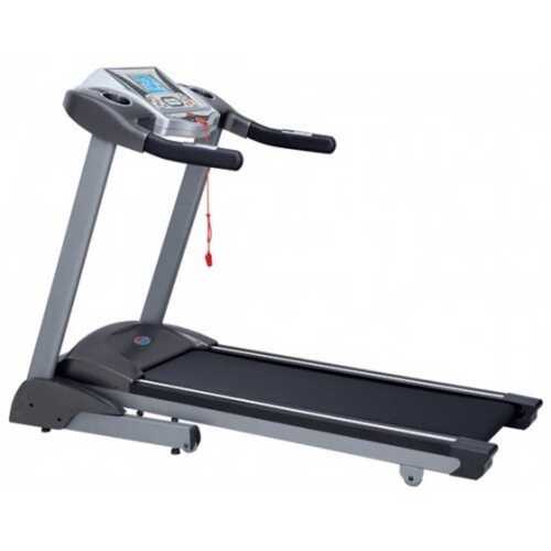 Grey Gym Trademill For Luxurious Home Use, Dc 2.5 Hp Continuous Motor