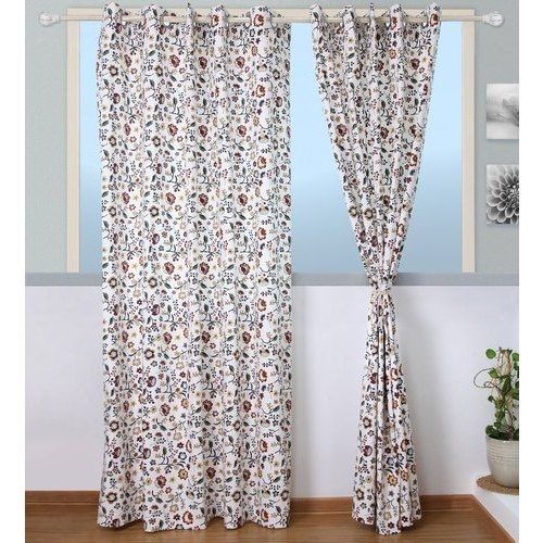 Highly Durable Attractive And Elegant Look White Arched Window Curtain