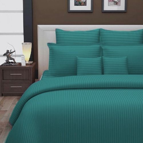 Hospital And Hotel Satin Stripes 300tc Colour Bedsheet Set