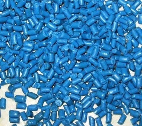 Blue Industrial Grade 130 Degree Celcious Melting Point Plastic Granule