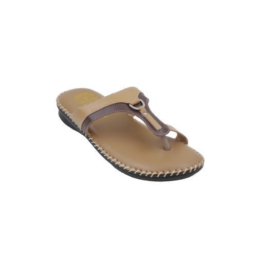 Medicated Ladies Synthetic Leather Sandal DRS 02 / BEIGE 36