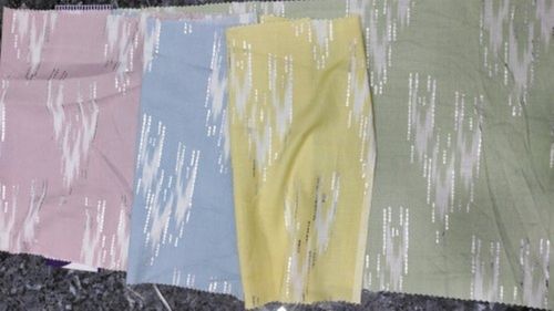 Multi Color Rayon Printed Fabric