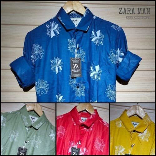 MultiColor Men Casual Printed Shirts