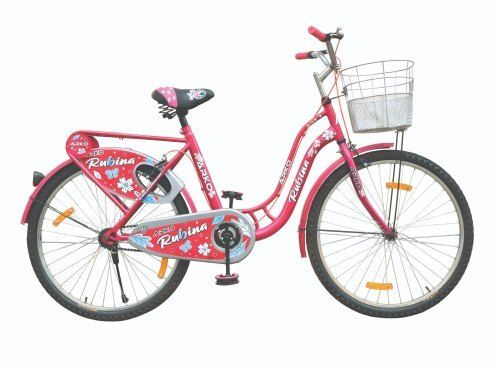 Steel Pink Womens Bicycle