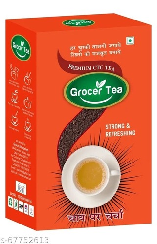 Strong & Refreshing Grocer Tea With 12 Months Shelf Life
