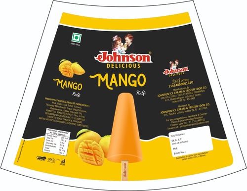 Utterly Delicious Sweet Mango Ice Cream With No Preservatives Added