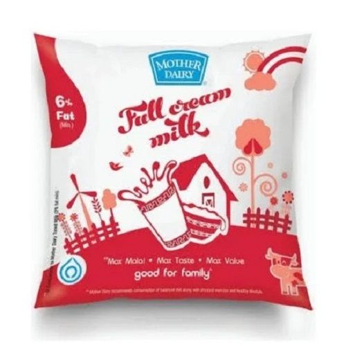 100% Pure And Fresh Highly Nutrient Enriched Mother Dairy Full Cream Milk