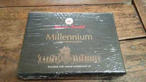 Enriched With Natural Sandalwood Oil Millennium Super Premium Soap, 150 Gm