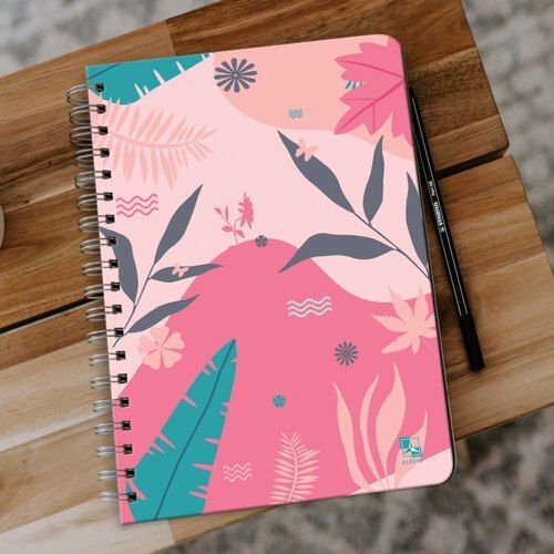 Non Brand Spiral Bound A6 Recycle Notebook, For Office