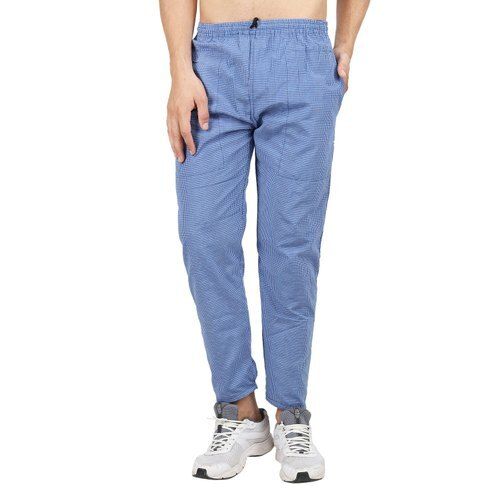 Resistance Against Shrinkage Light Weight Skin Friendly Casual Blue Color Pajama 