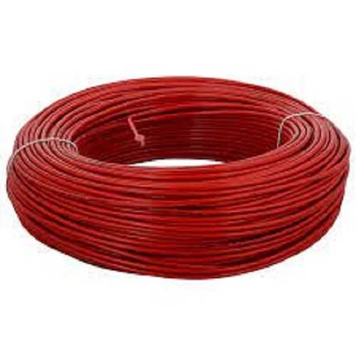 Energy Efficiency Flexible High Performance Weather Resistant Red PVC Electrical Wire